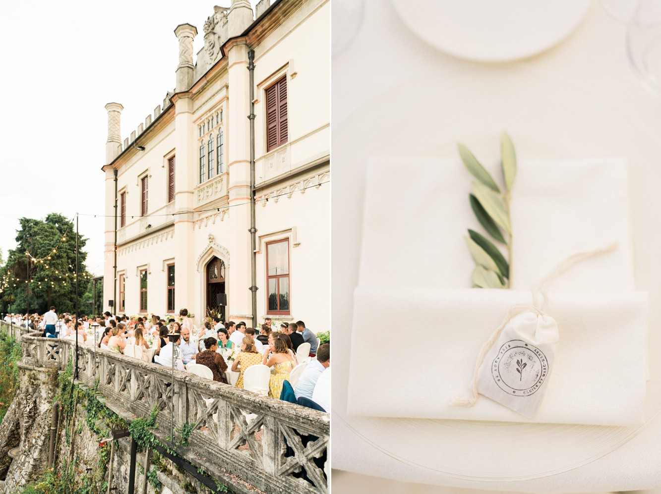 Margaux Tardits dress elegant Italian summer wedding  - A Romantic Margaux Tardits Dress + First Look for an Elegant Summer Destination Wedding in Italy