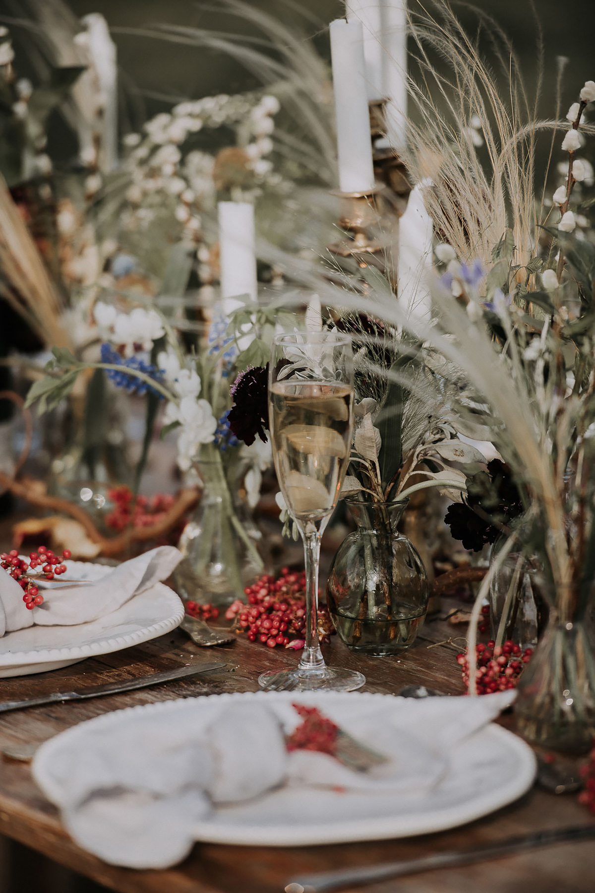 Natural wild undone bridal editorial 109