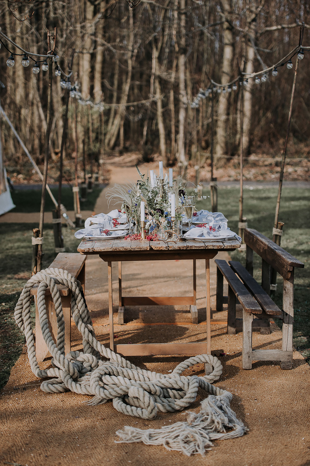 Natural wild undone bridal editorial 117