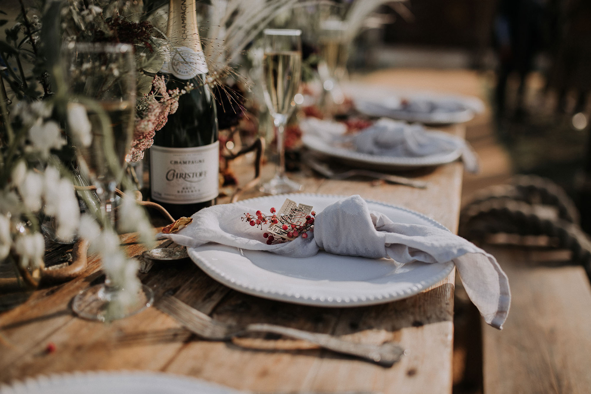 Natural wild undone bridal editorial 119