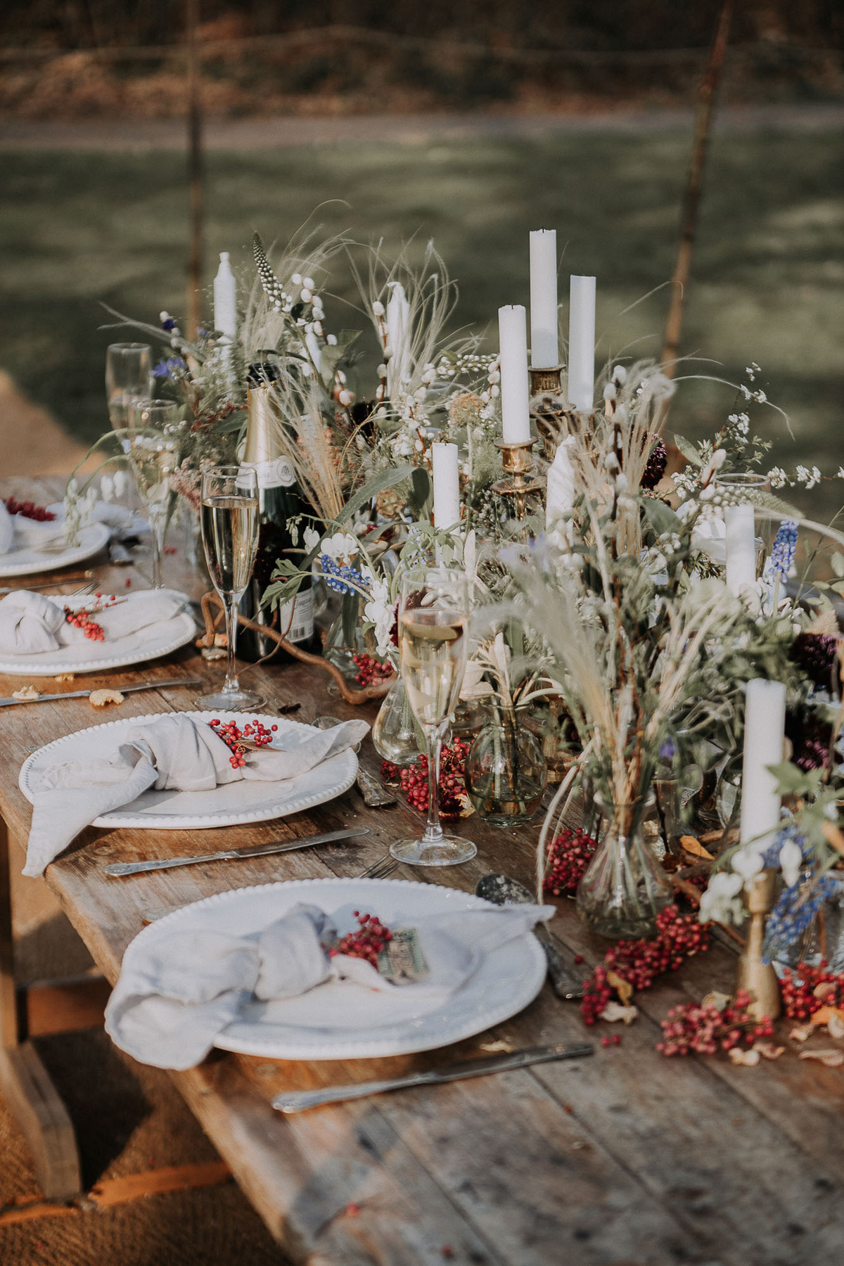 Natural wild undone bridal editorial 149
