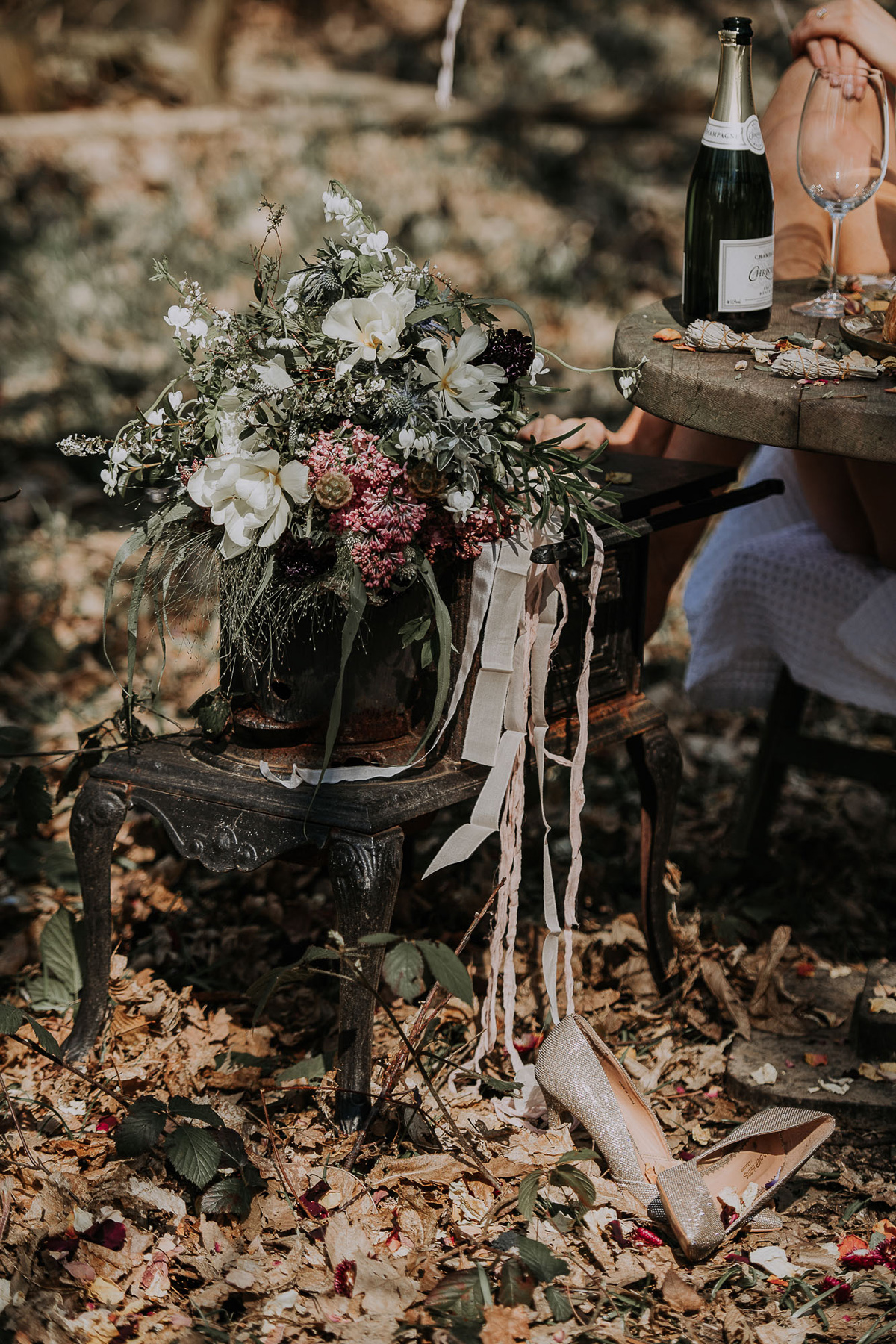 Natural wild undone bridal editorial 15