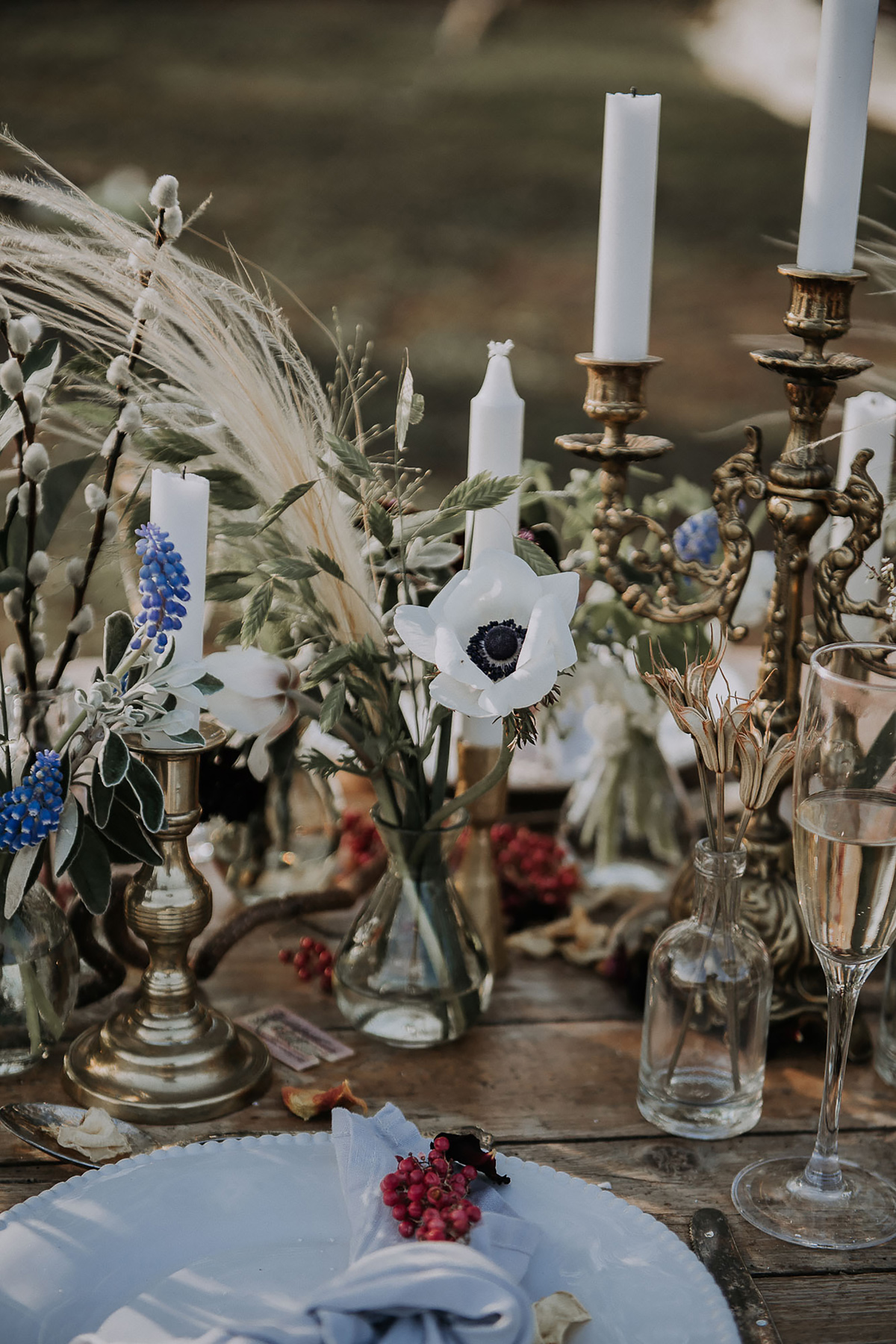 Natural wild undone bridal editorial 157
