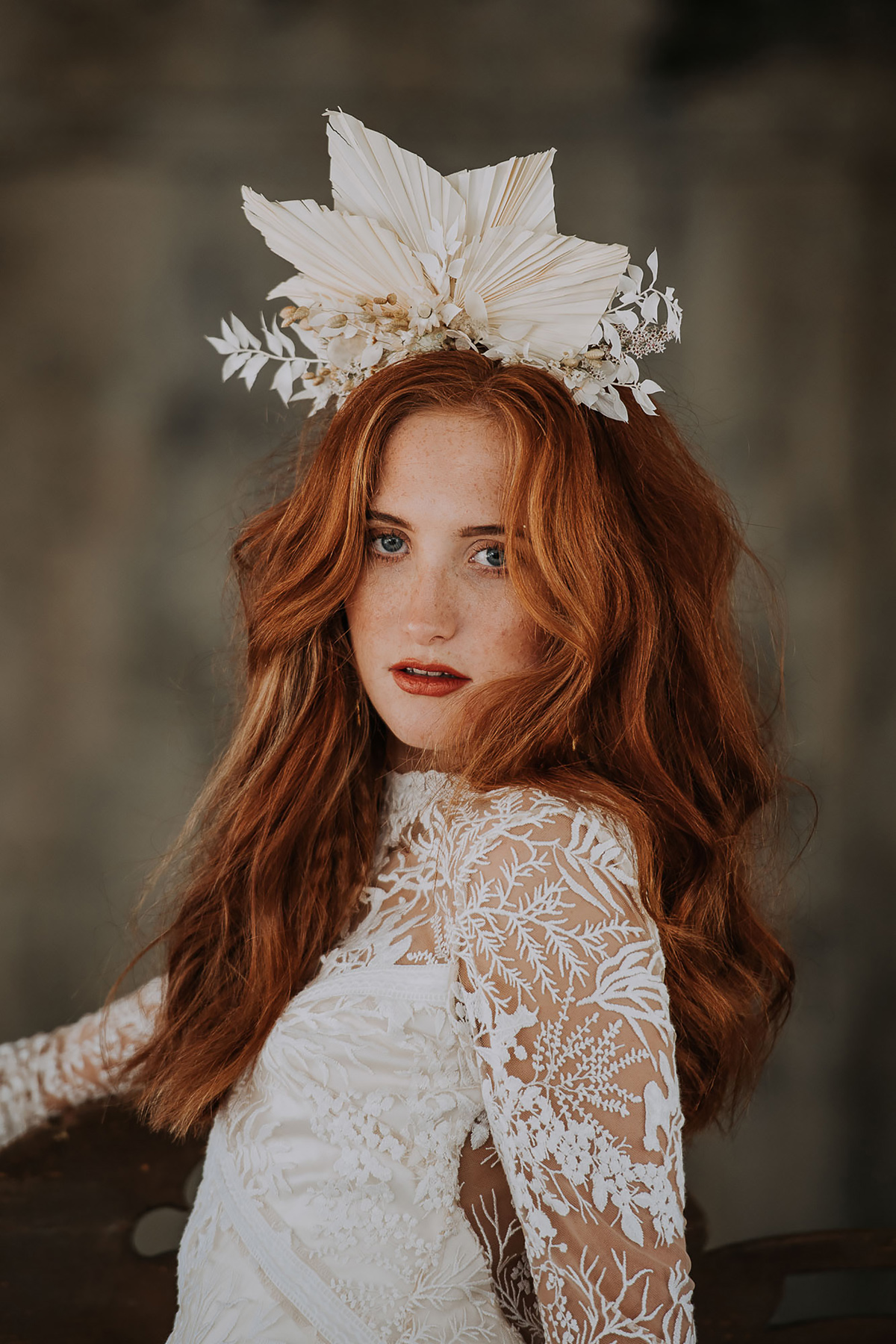 Natural wild undone bridal editorial 34