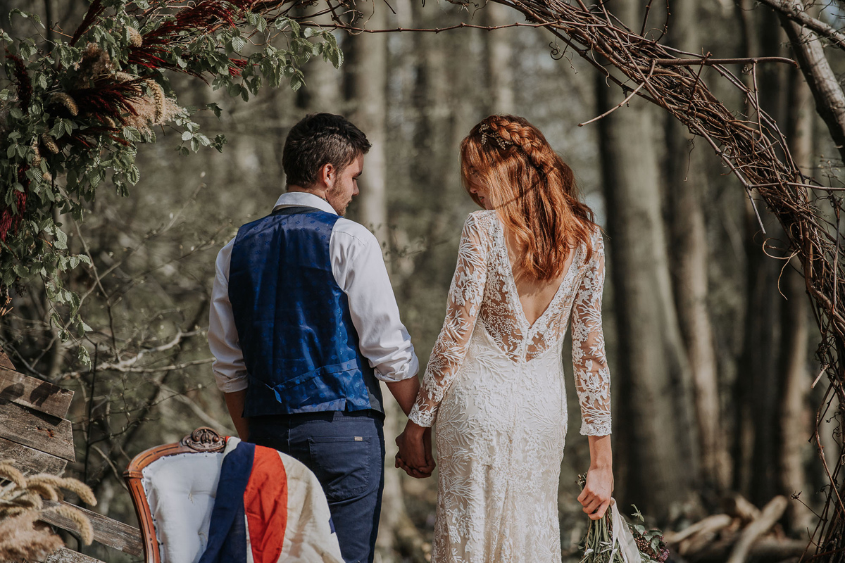 Natural wild undone bridal editorial 65