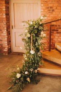 An Atelier Pronovias Dress for a Relaxed + Romantic Pastel Barn Wedding ...