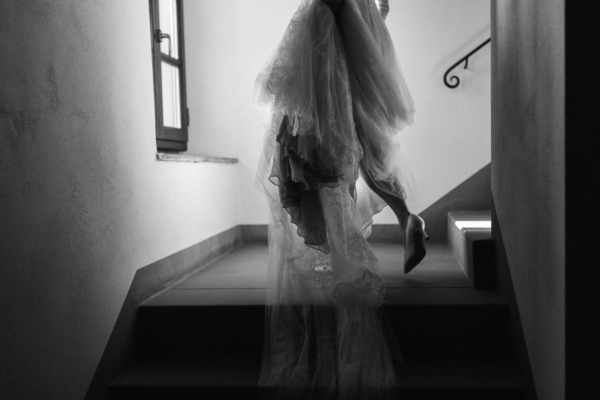A Romantic + Elegant Italian Vineyard + Tuxedo Wedding in Tuscany with a Bride in Vera Wang
