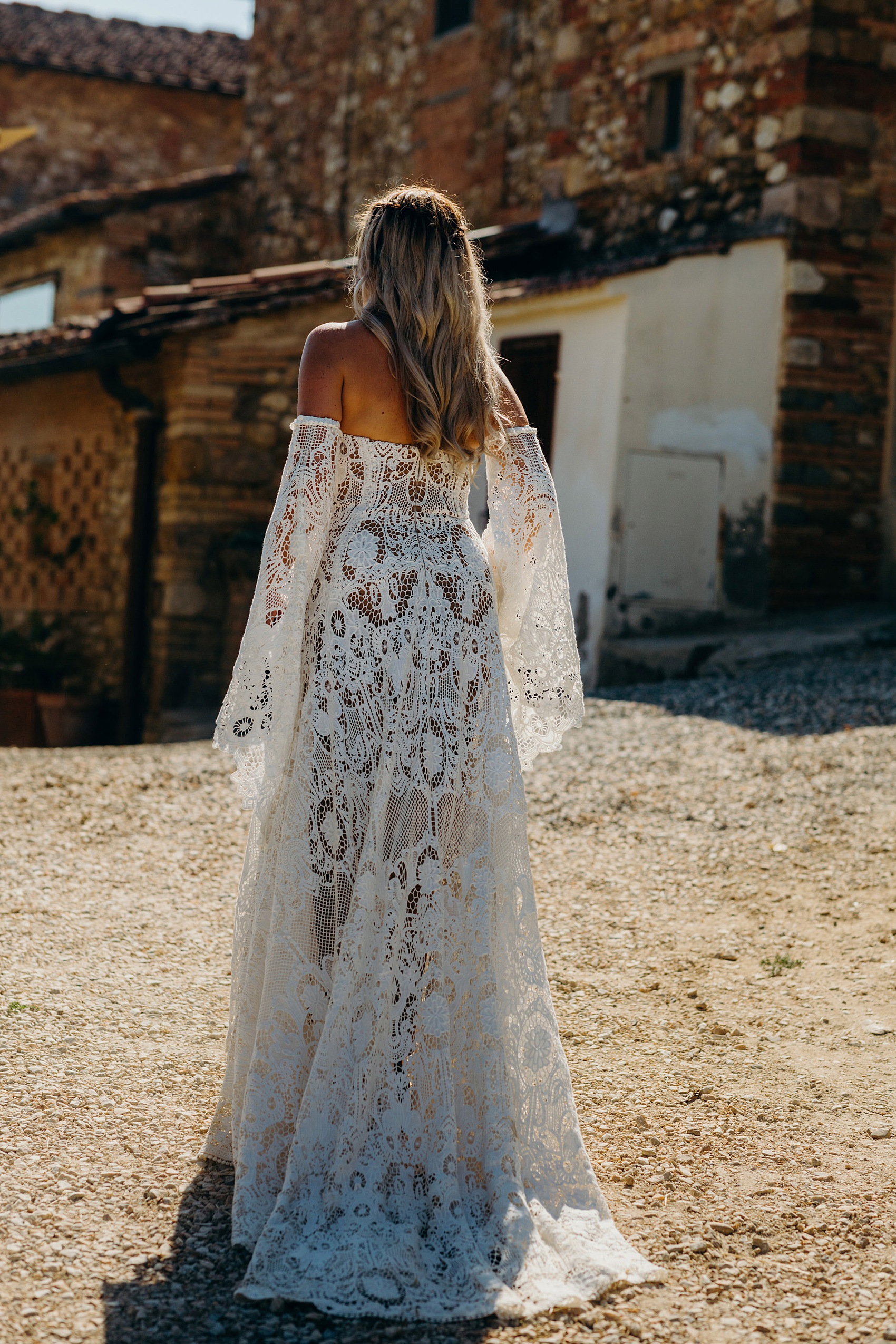 Rue de Seine bride Tuscany wedding 28