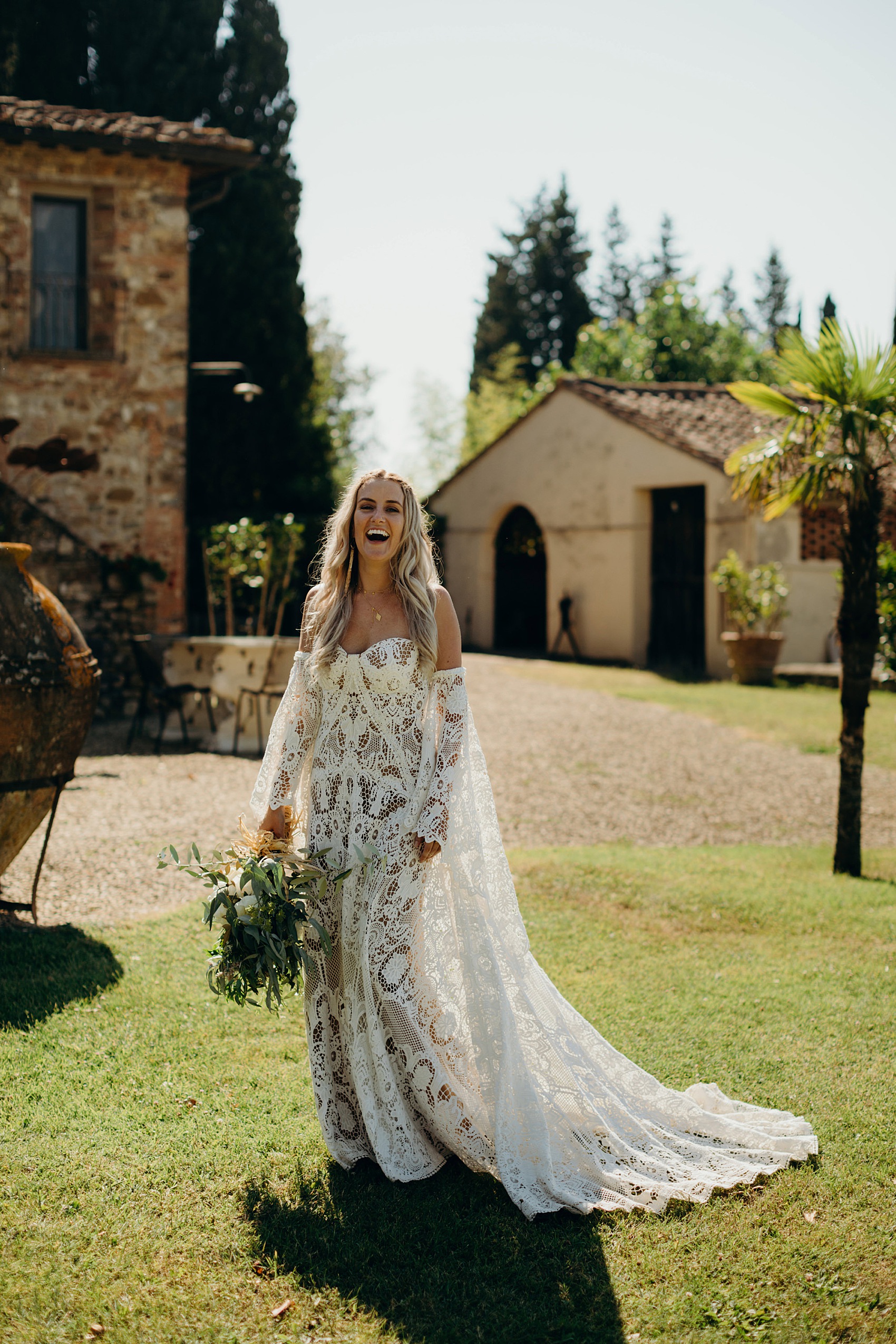 Rue de Seine bride Tuscany wedding 32