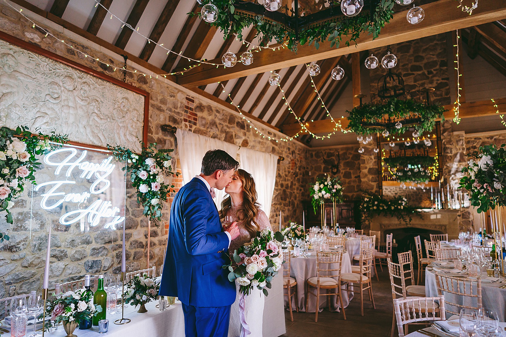 Sienna von Hildemar dress romantic country house wedding  - A Sienna Von Hildemar Dress + Celestial Headpiece for a Romantic Wiltshire Country House Wedding