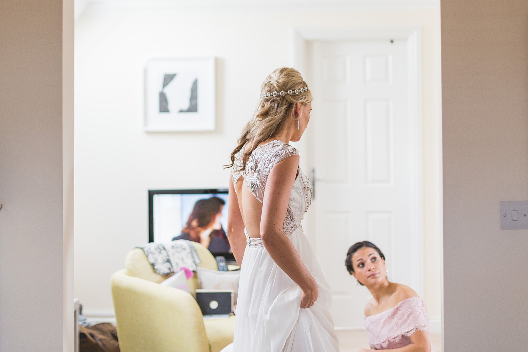 Temperley London bride - A Bride in Temperley London For A Classic Country House Summer Wedding