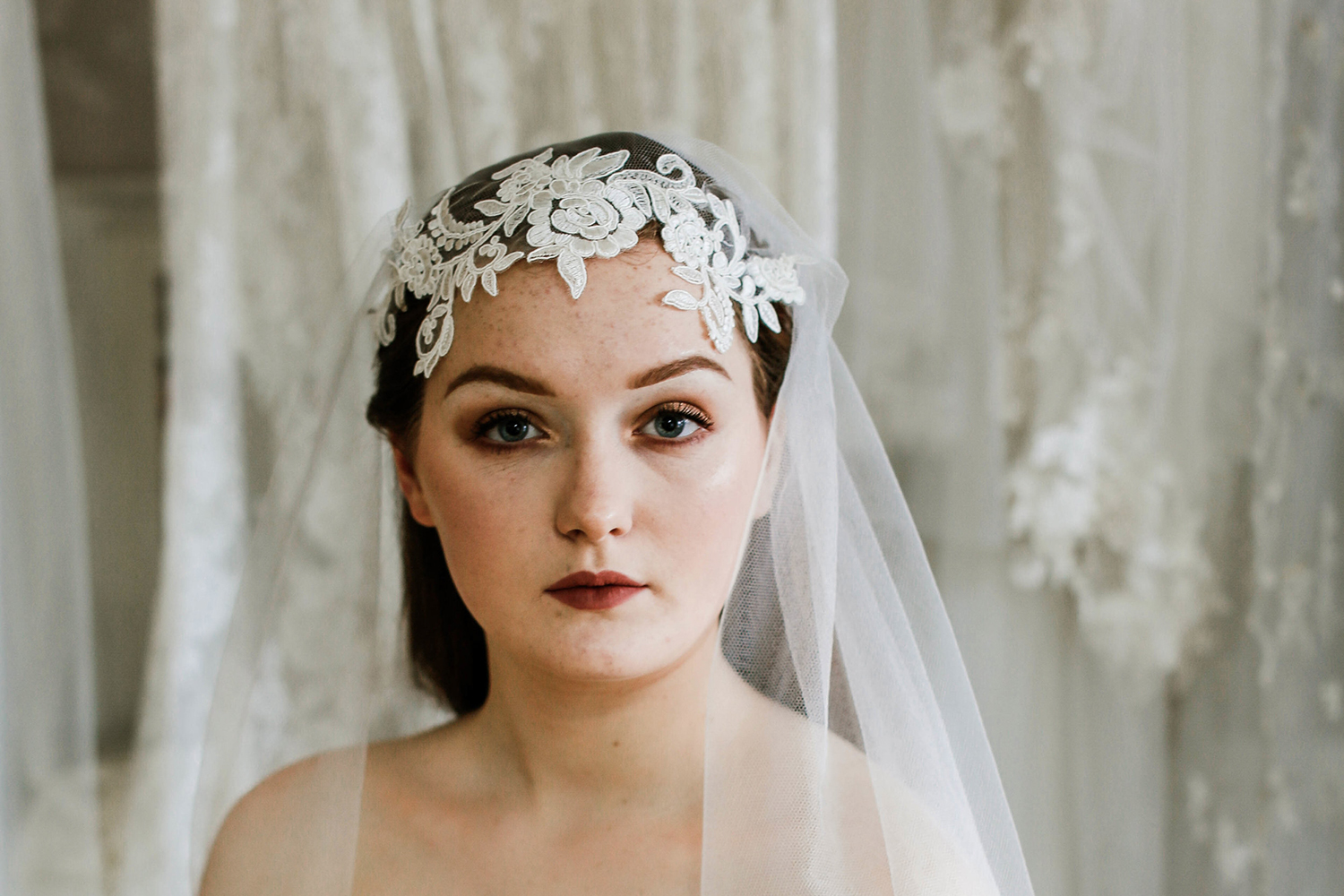 anna d souza wedding veils - 5 Talented Wedding Veil Designers + Statement Veils You'll Love: Little Book Wedding Directory