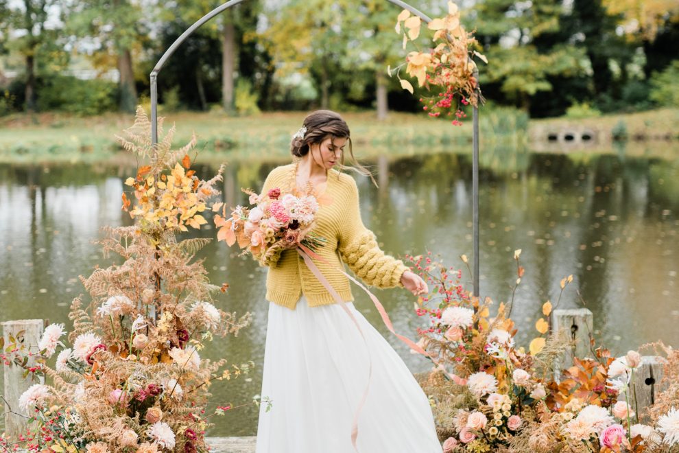 elegant autumn flowers