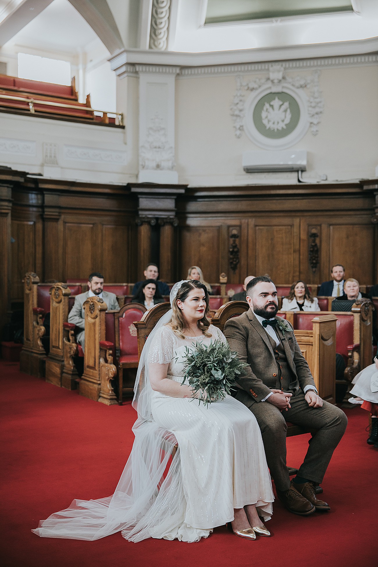 15 Jenny Packham bride vintage christmas wedding