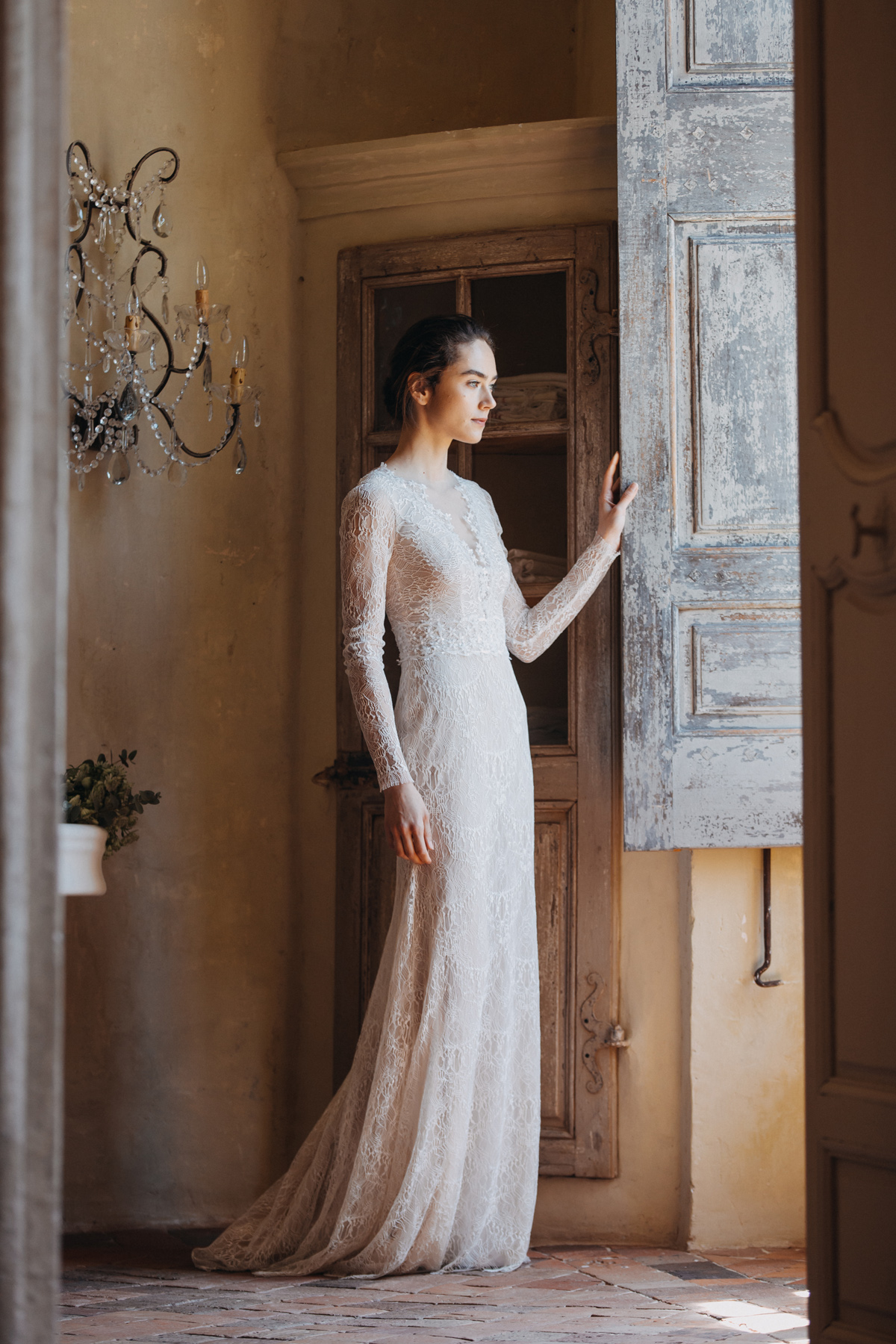 Divine Atelier Cibelle dress f - Divine Atelier: Modern, Contemporary, Bohemian Bridal Fashion Divine Atelier Cibelle dress f