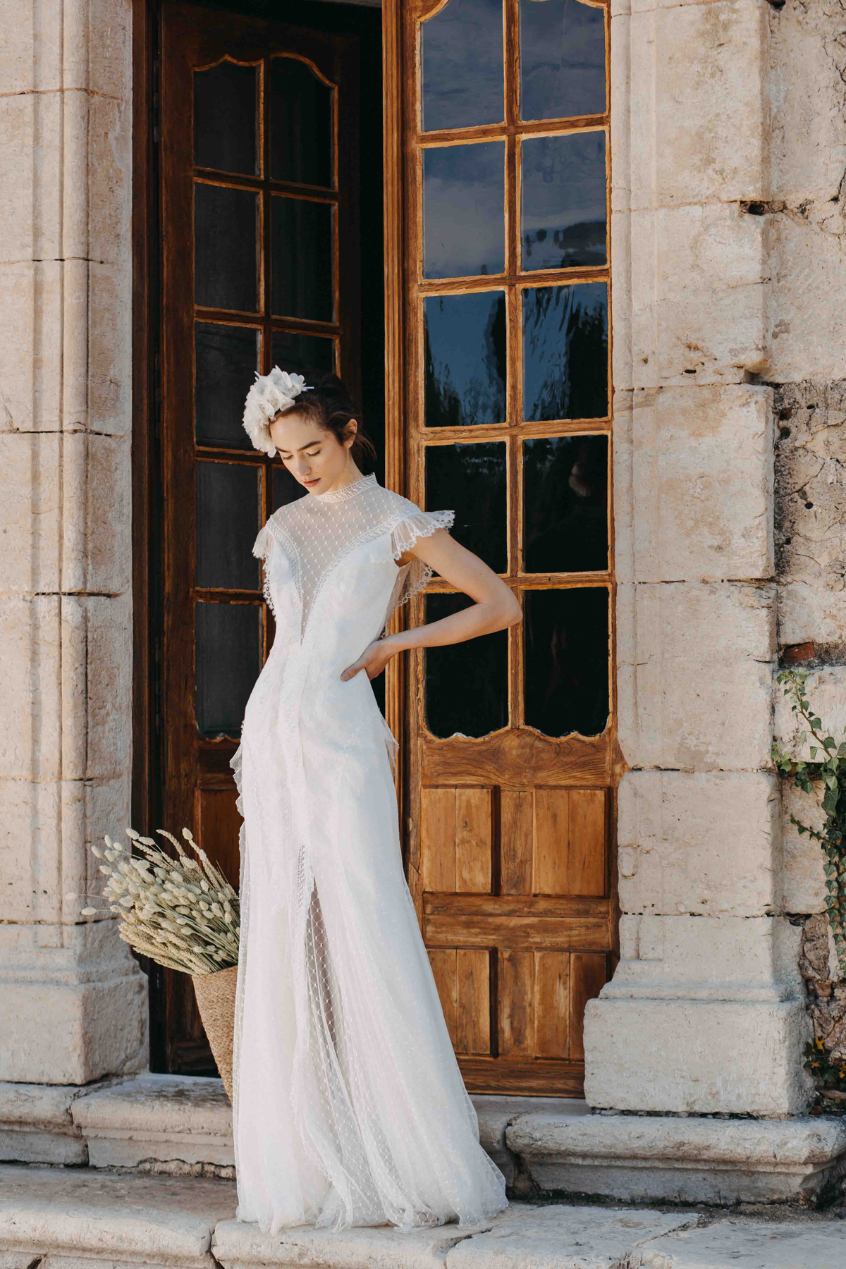 Divine Atelier Noris dress ext f - Divine Atelier: Modern, Contemporary, Bohemian Bridal Fashion Divine Atelier Noris dress ext f