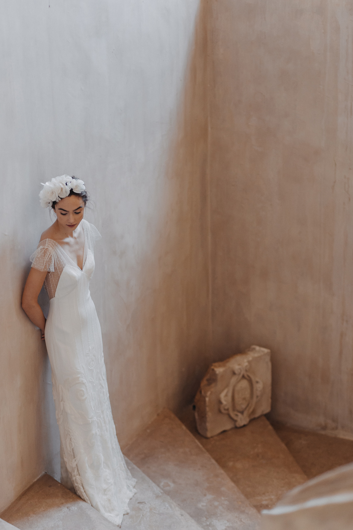 Divine Atelier Rebeca dress f - Divine Atelier: Modern, Contemporary, Bohemian Bridal Fashion Divine Atelier Rebeca dress f