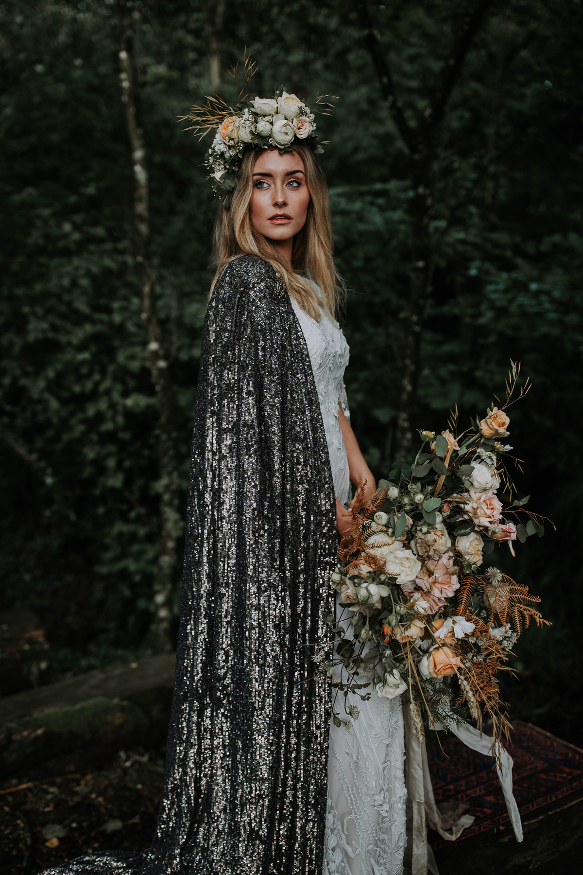 Harvest Moon bridal editorial  - Harvest Moon: A Beautiful Bridal Editorial by a Talented Team of British Wedding Suppliers