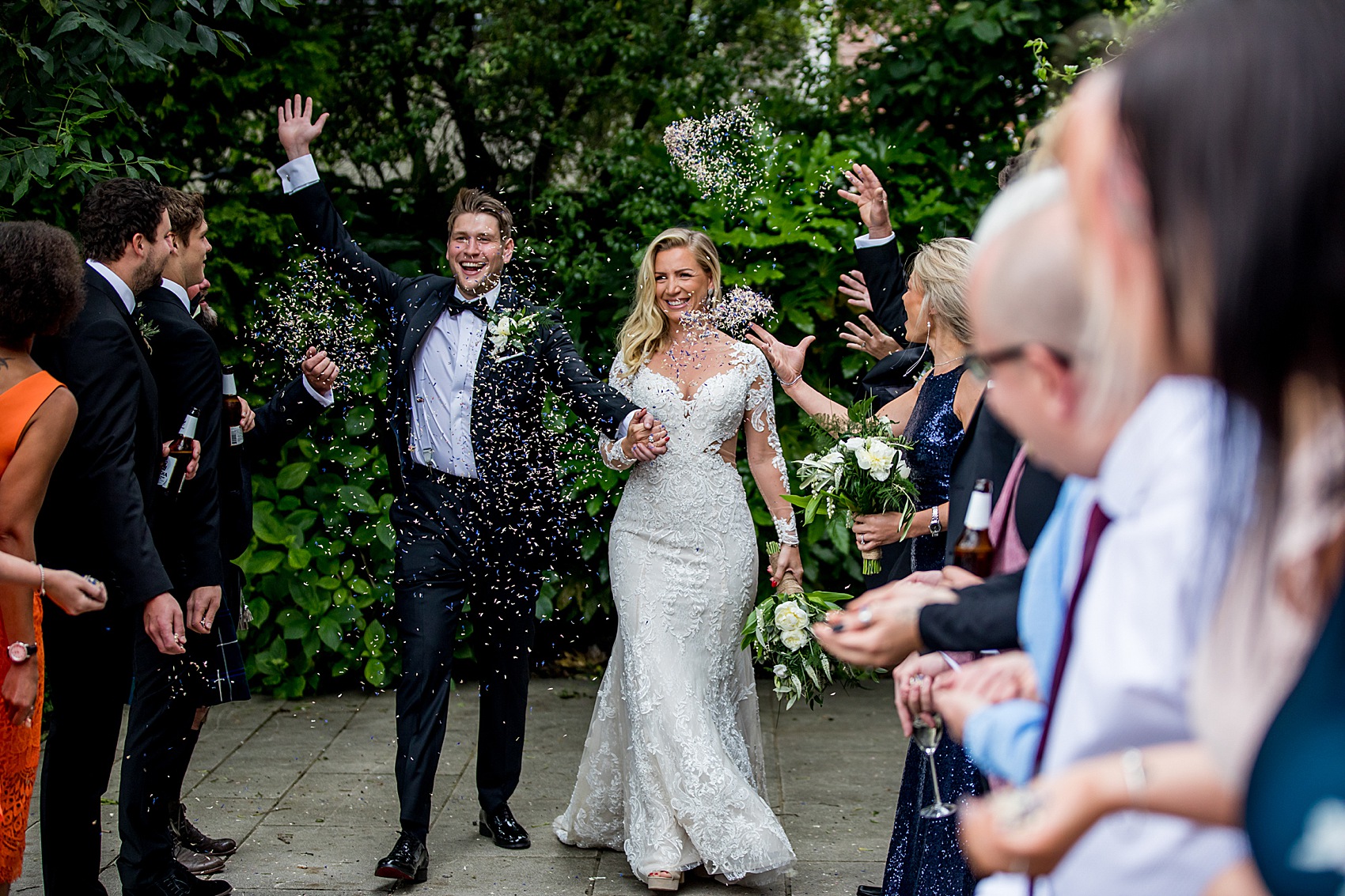 A Justin Alexander Bride + Her Glamorous, Jewel-Toned, Black Tie Wedding at Pelham House 5 Justin Alexander bride Pelham House wedding 25
