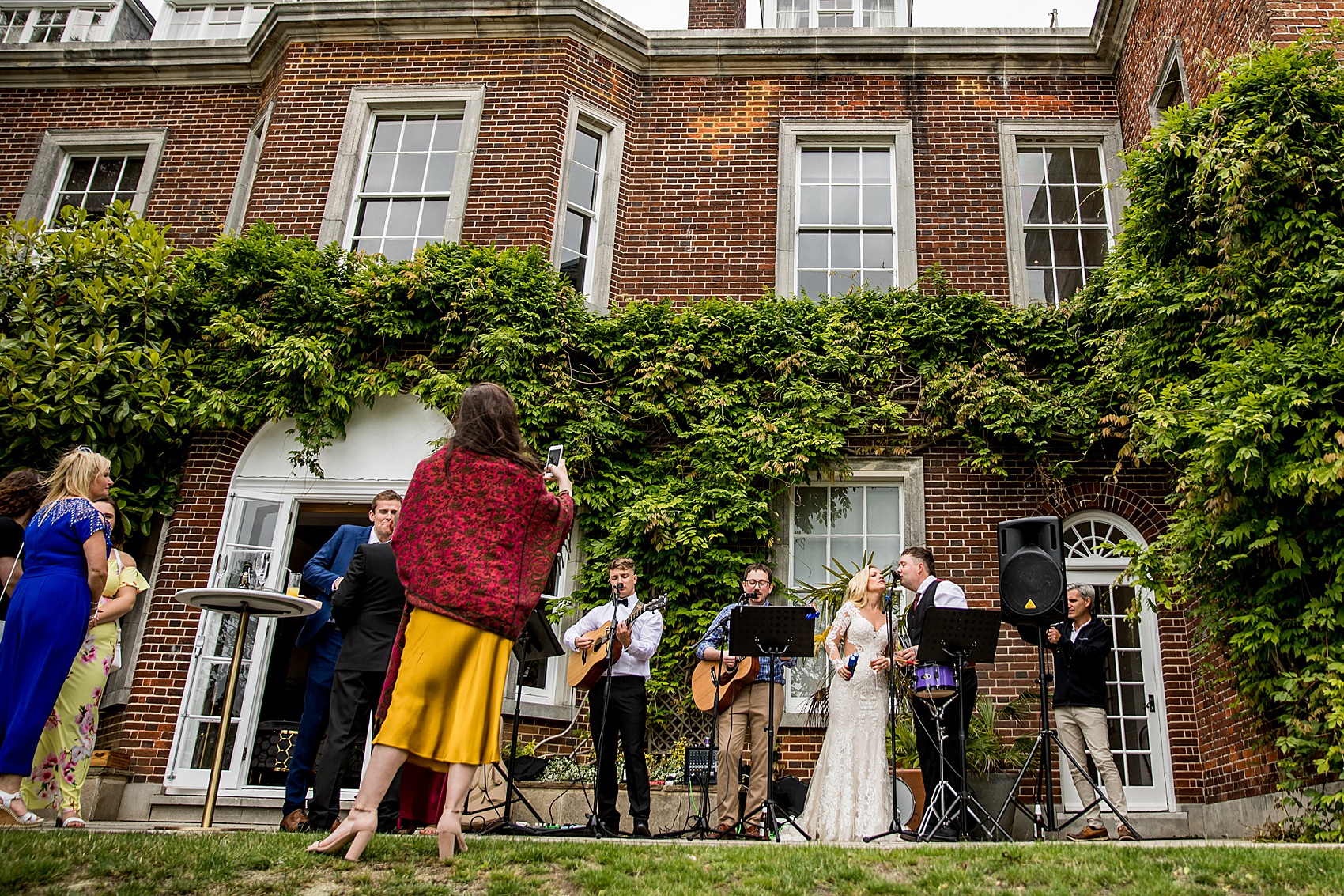 Justin Alexander bride Pelham House wedding 32