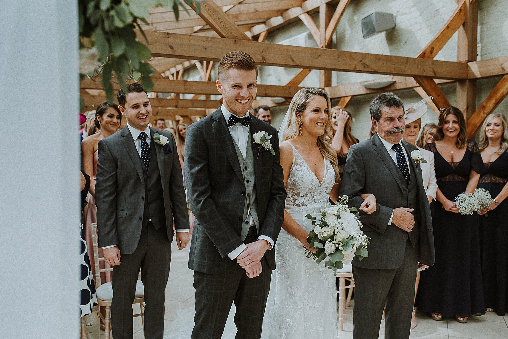 Made With Love Dress Barn Wedding  - A Made With Love Lace Dress for a Laid Back & Glamorous Australian Inspired Barn Wedding