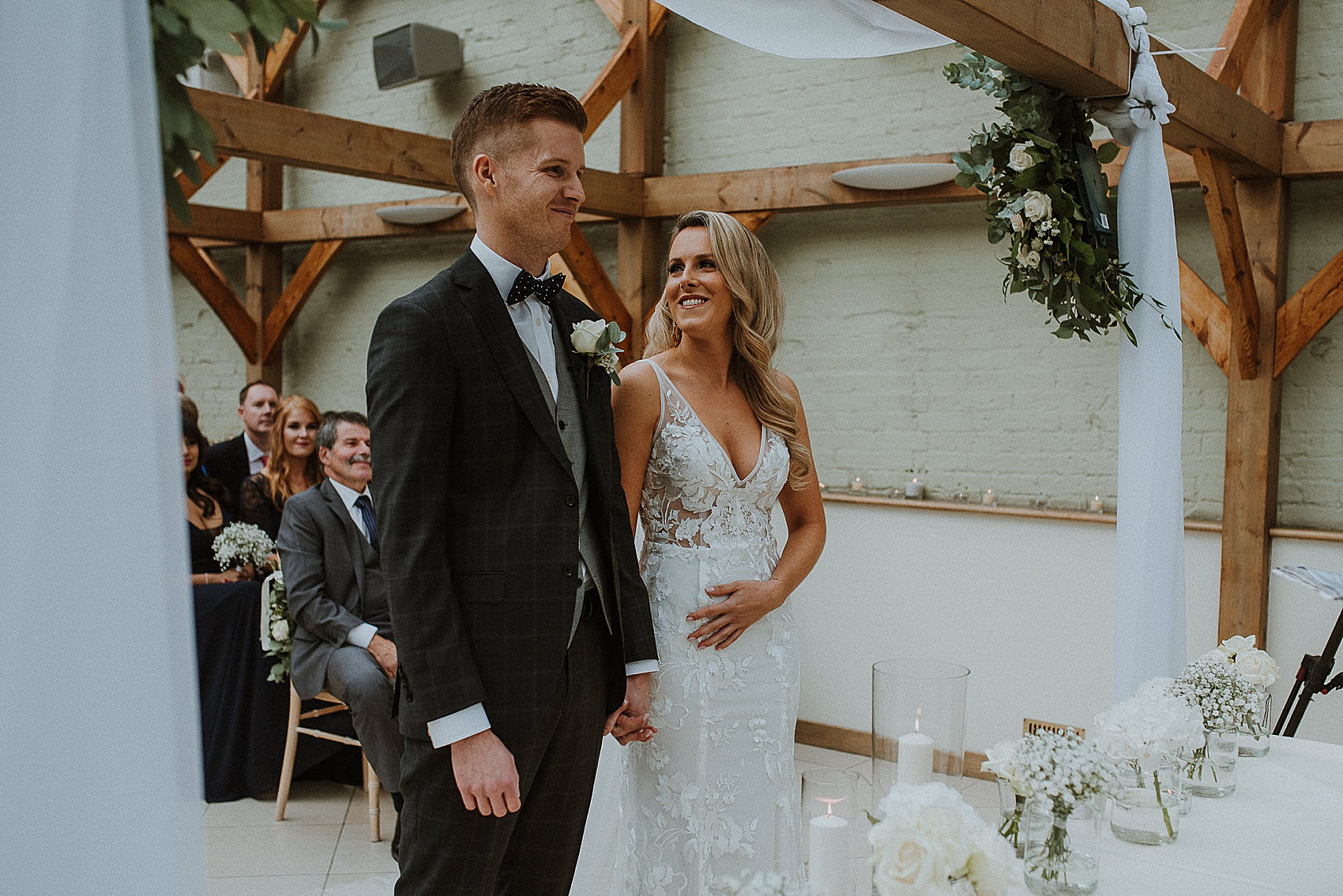 Made With Love Dress Barn Wedding  - A Made With Love Lace Dress for a Laid Back & Glamorous Australian Inspired Barn Wedding