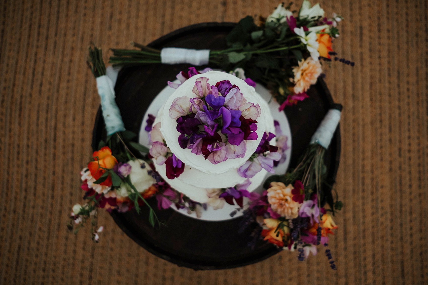 Modern backless wedding dress  - A Modern Backless Dress for a Homegrown + English Country Garden Wedding at the Family Home