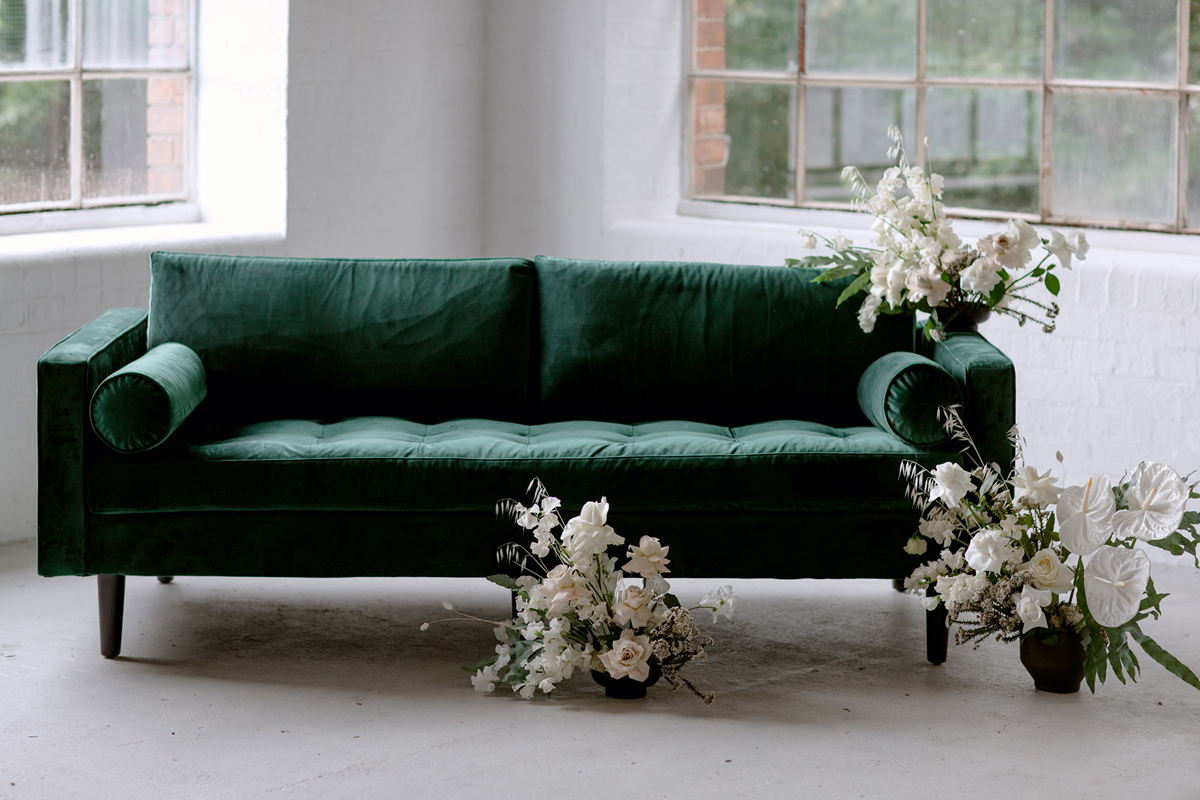 Modern white wedding 172