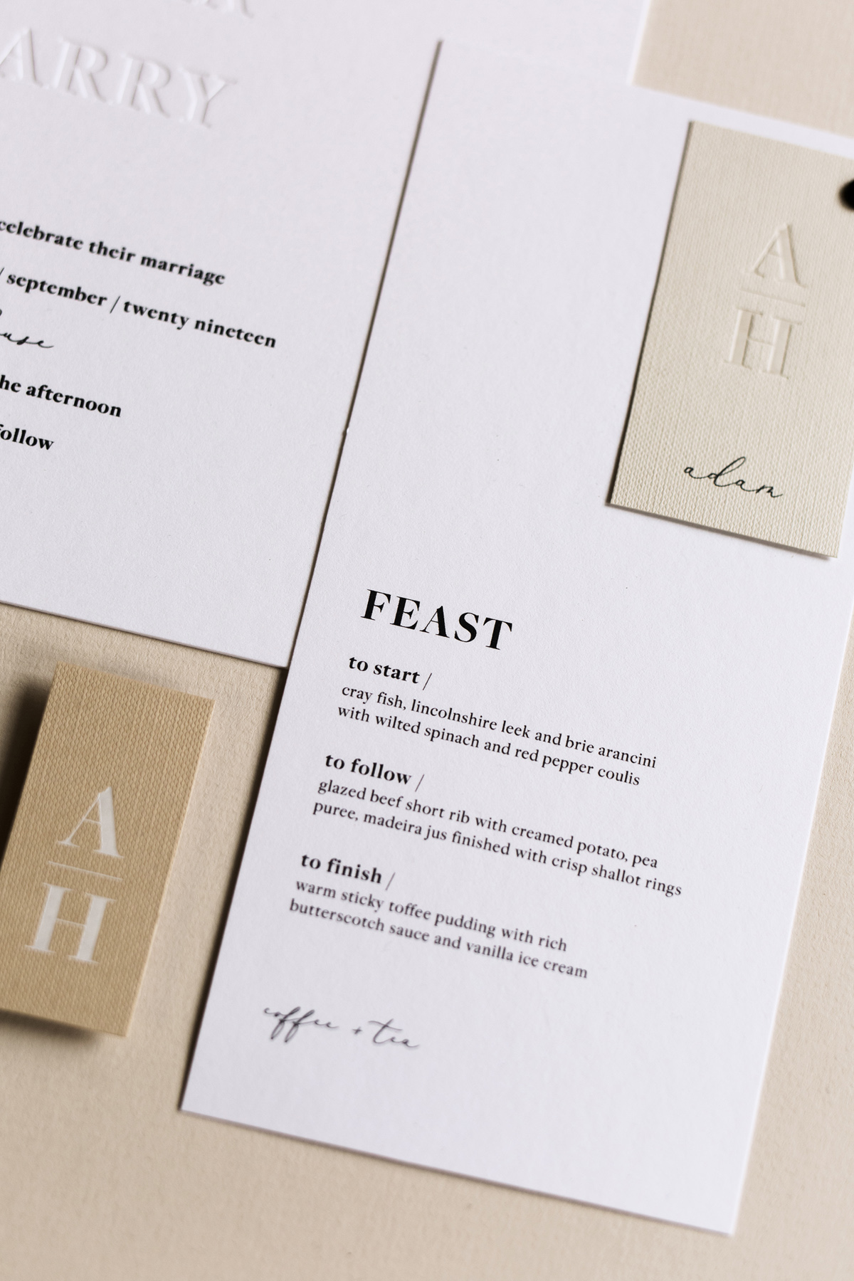 Modern white wedding 2