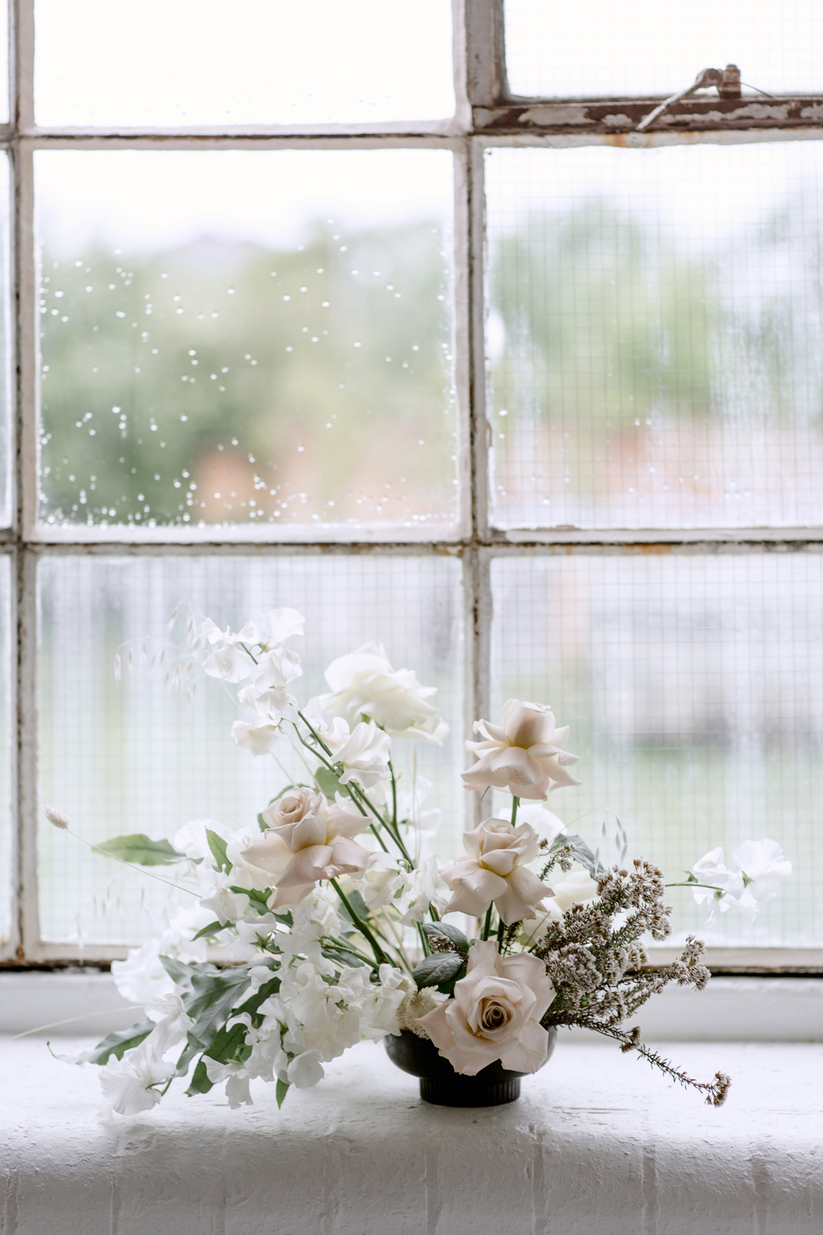 Modern white wedding 200