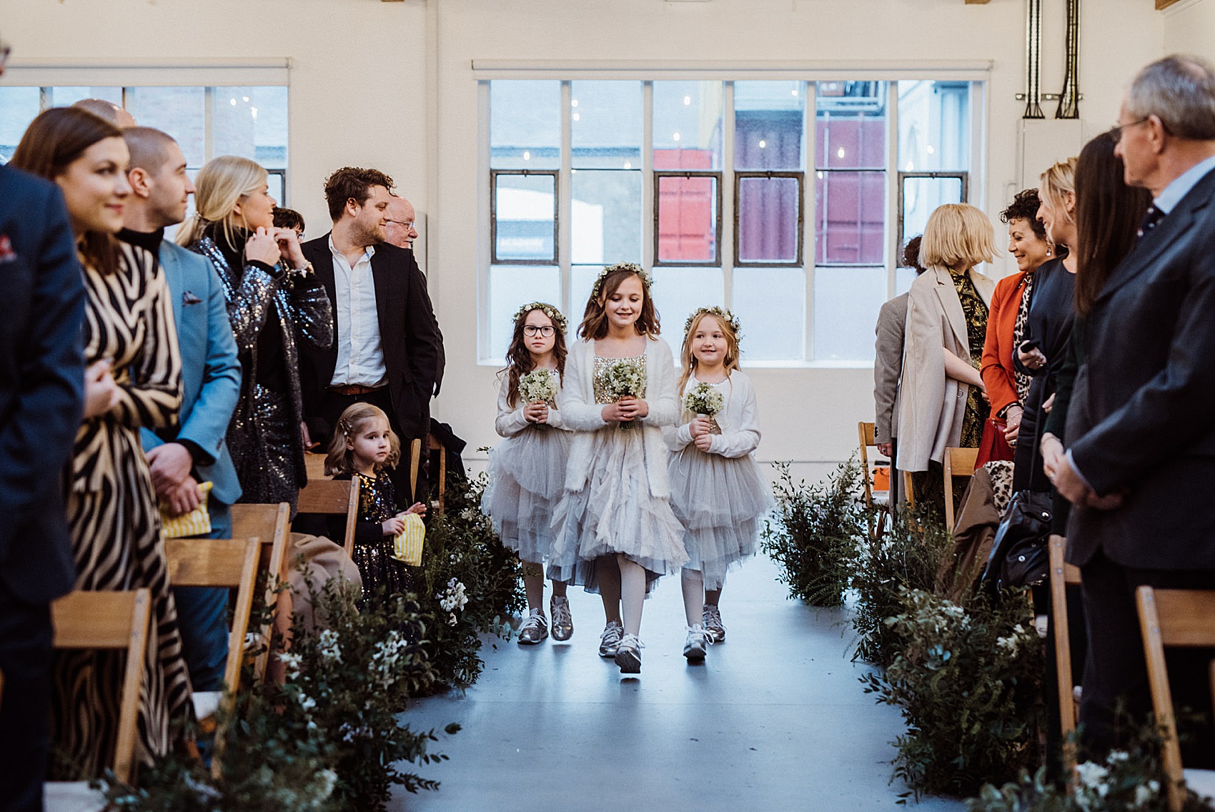 New York s loft party inspired wedding  - A 1970s Disco + New York Loft Party Inspired Winter Wedding at London Docklands