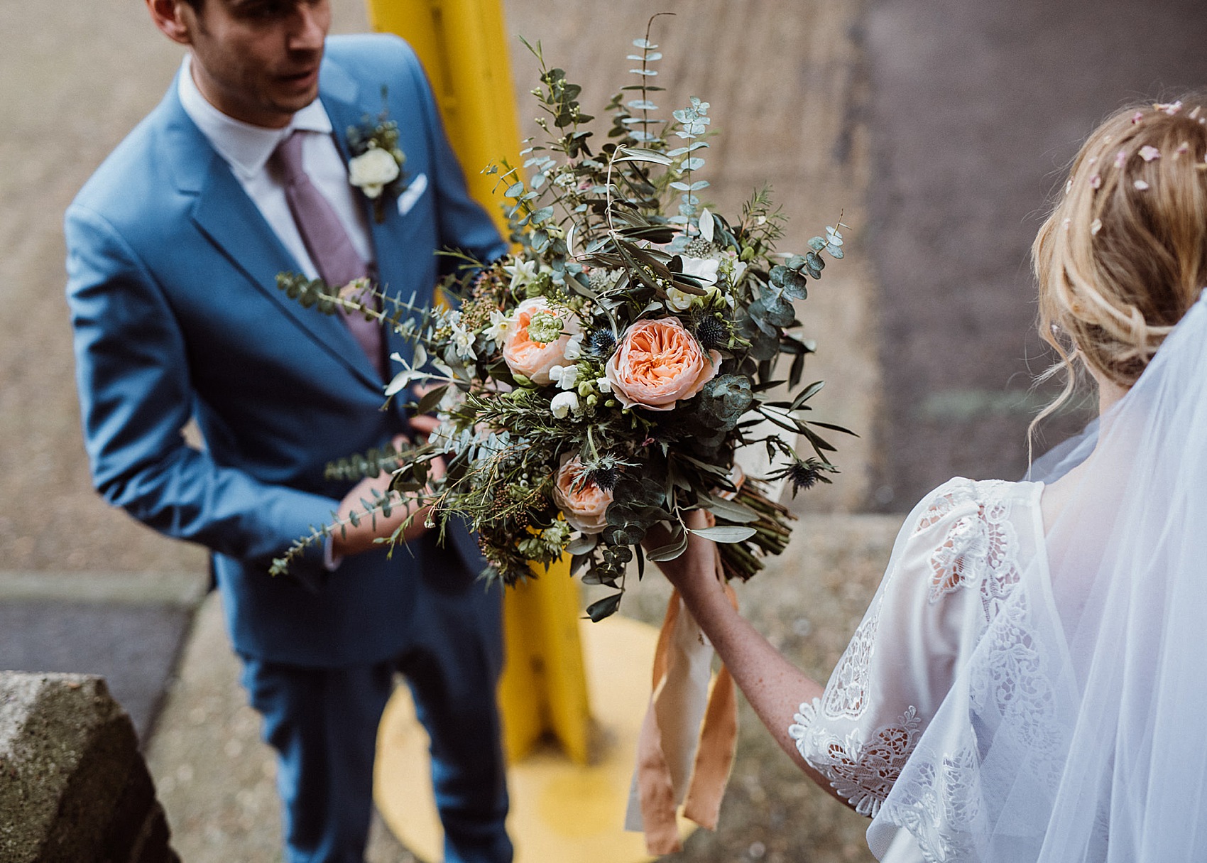 New York s loft party inspired wedding  - A 1970s Disco + New York Loft Party Inspired Winter Wedding at London Docklands