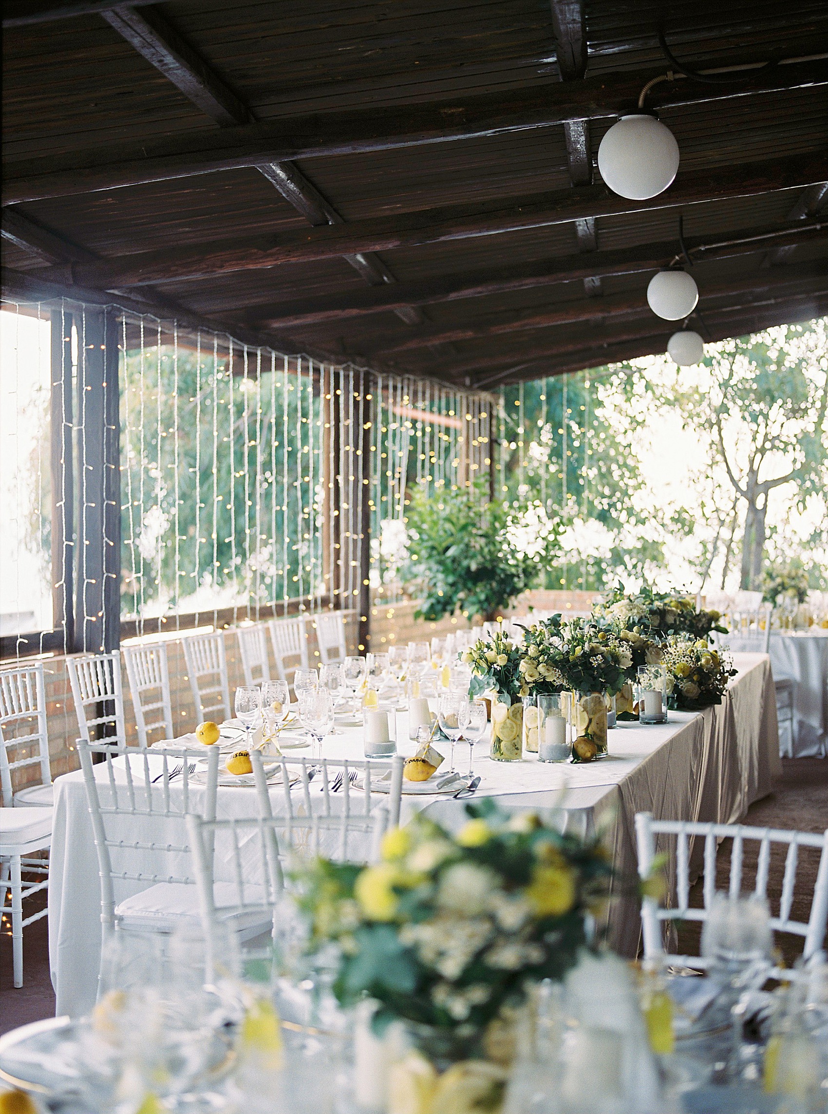 Pregnant bride Il Faro Wedding Italy  - A Spectacular Cliff-Top + Sea View Wedding at Il Faro in Italy, with a Pregnant Bride in a Grecian Inspired Dress