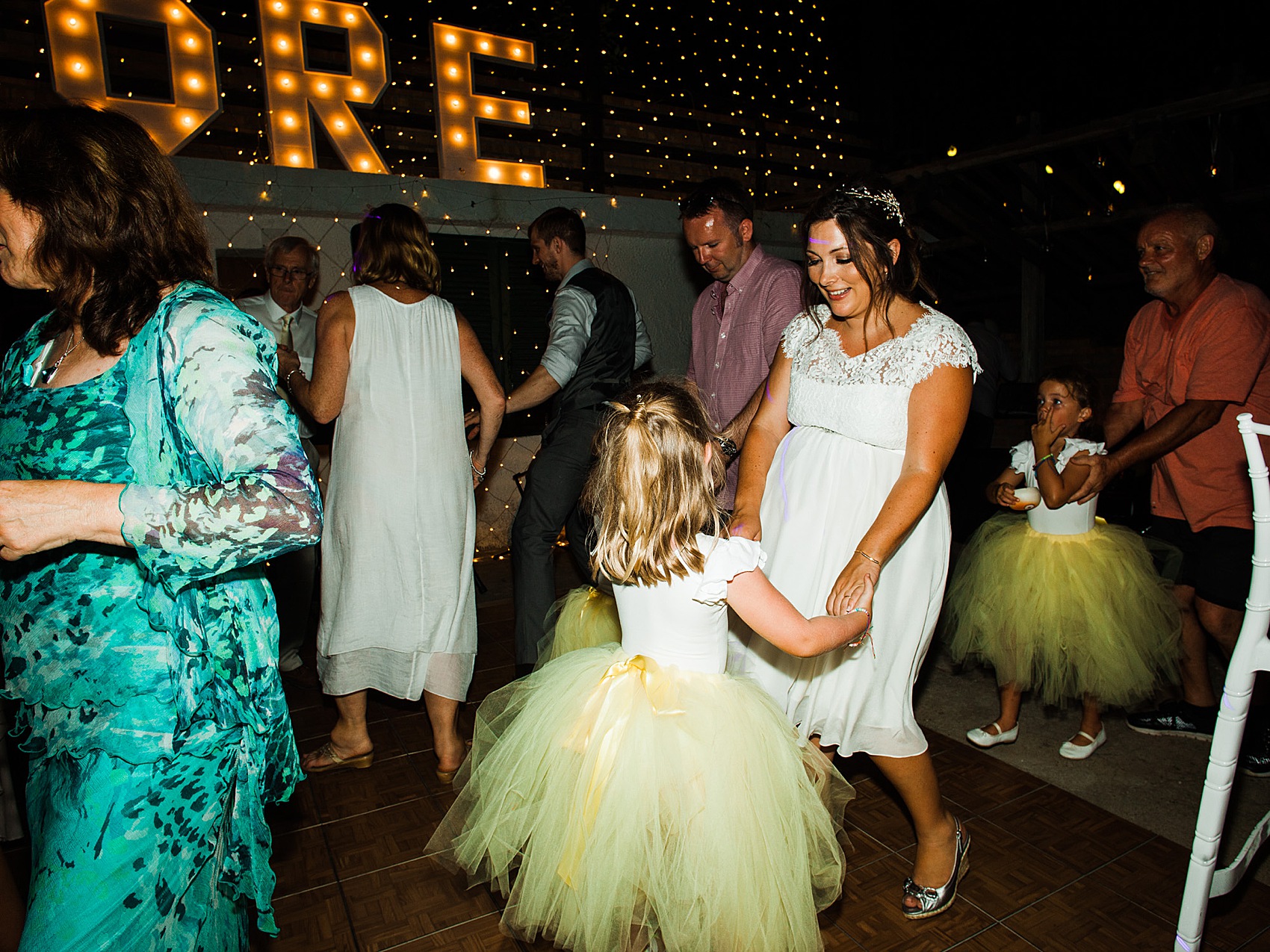 Pregnant bride Il Faro Wedding Italy  - A Spectacular Cliff-Top + Sea View Wedding at Il Faro in Italy, with a Pregnant Bride in a Grecian Inspired Dress