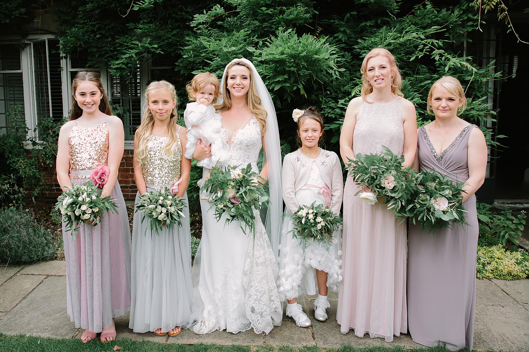 Pronovias bride black tie romantic wedding  - A Pronovias Bride + Her Black Tie, Romantic + Child Friendly Wedding