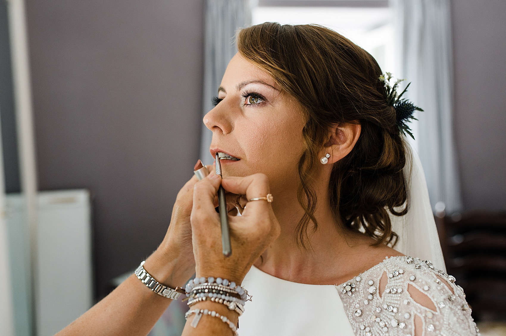 Pronovias cap sleeve dress Anglesey wedding 18 - Pronovias Elegance for a Modern, Coastal Country House Party Wedding on the Isle of Anglesey Pronovias cap sleeve dress Anglesey wedding 18