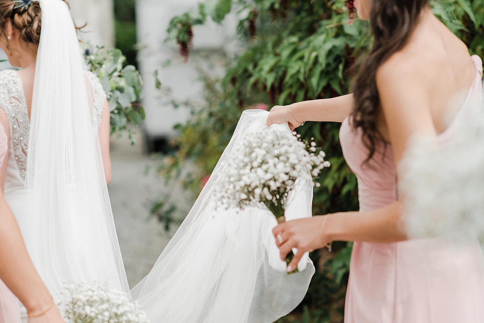 Pronovias cap sleeve dress Anglesey wedding 21 - Pronovias Elegance for a Modern, Coastal Country House Party Wedding on the Isle of Anglesey Pronovias cap sleeve dress Anglesey wedding 21