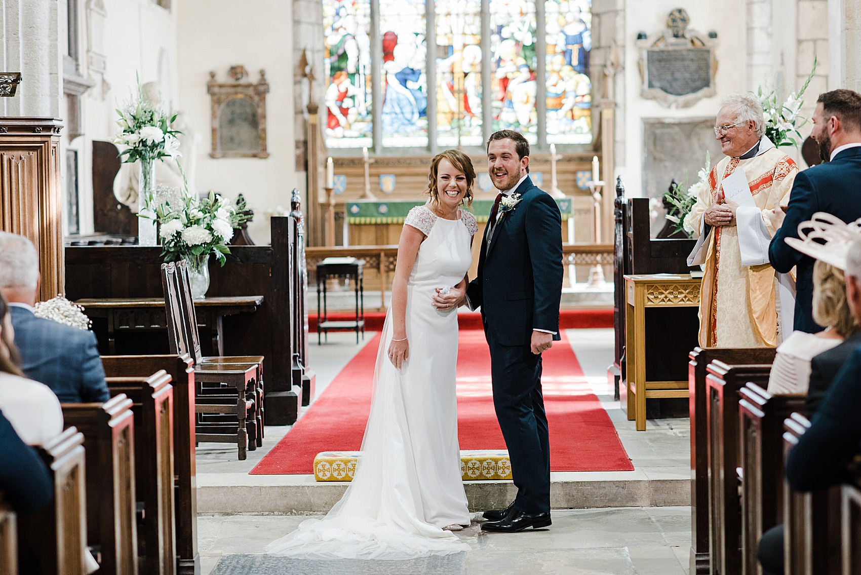 Pronovias cap sleeve dress Anglesey wedding 30 - Pronovias Elegance for a Modern, Coastal Country House Party Wedding on the Isle of Anglesey Pronovias cap sleeve dress Anglesey wedding 30