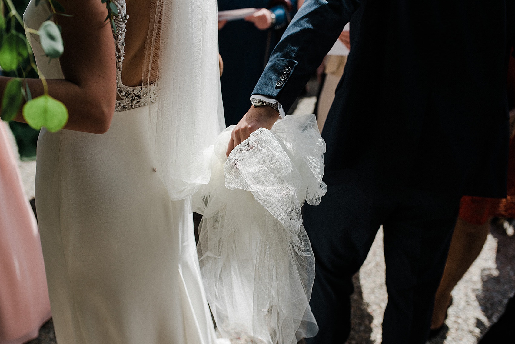 Pronovias cap sleeve dress Anglesey wedding 38 - Pronovias Elegance for a Modern, Coastal Country House Party Wedding on the Isle of Anglesey Pronovias cap sleeve dress Anglesey wedding 38