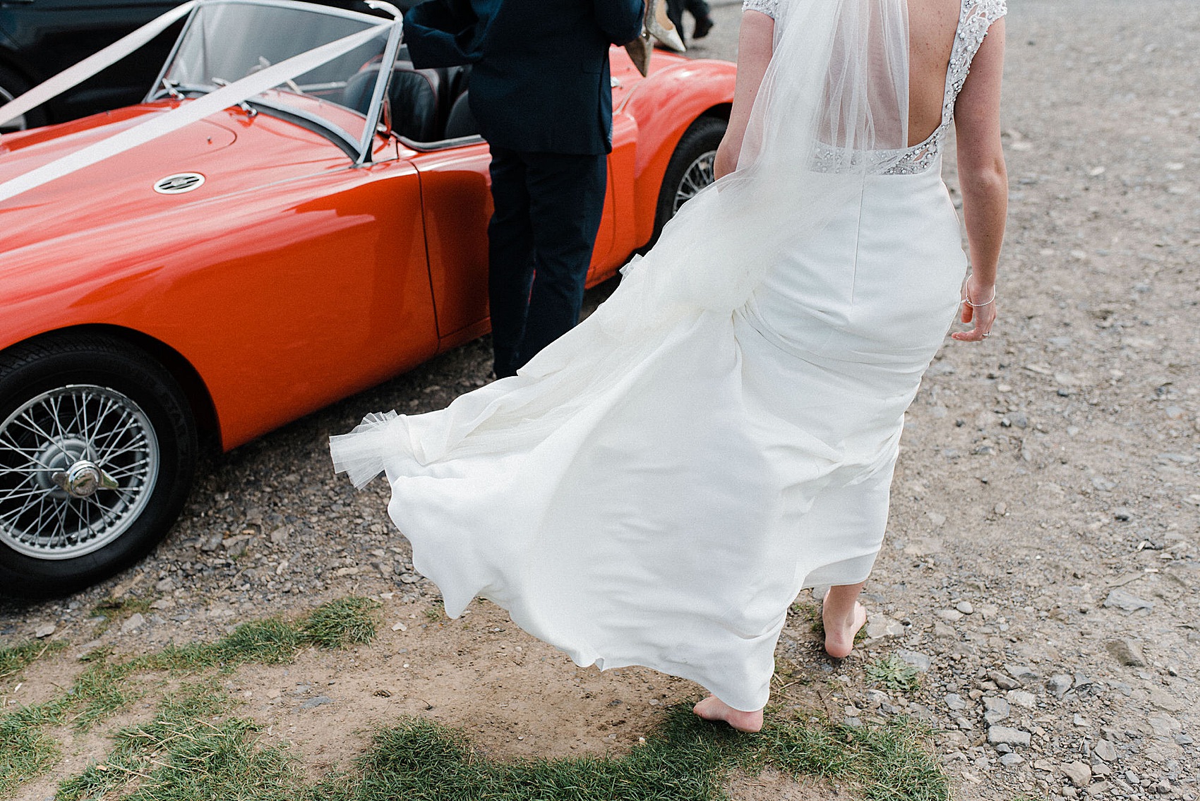 Pronovias cap sleeve dress Anglesey wedding 44 - Pronovias Elegance for a Modern, Coastal Country House Party Wedding on the Isle of Anglesey Pronovias cap sleeve dress Anglesey wedding 44