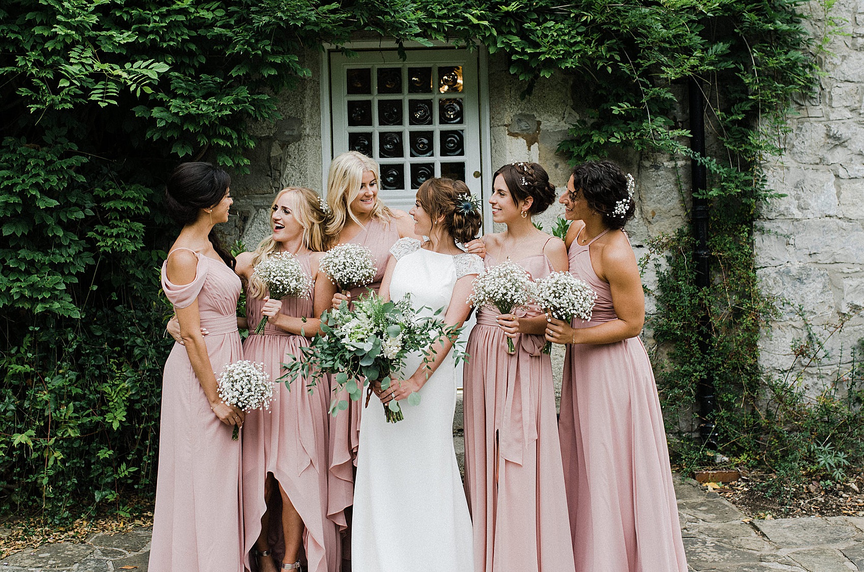 Pronovias cap sleeve dress Anglesey wedding 52 - Pronovias Elegance for a Modern, Coastal Country House Party Wedding on the Isle of Anglesey Pronovias cap sleeve dress Anglesey wedding 52