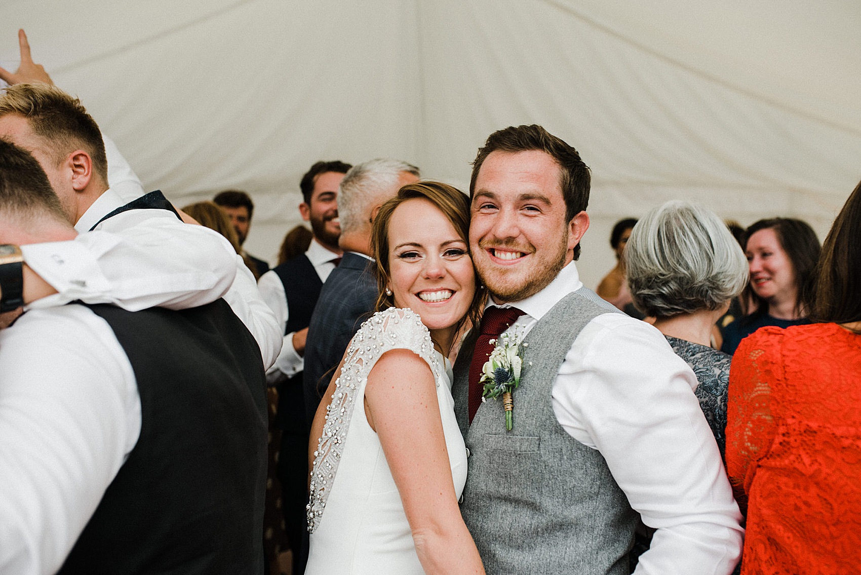 Pronovias cap sleeve dress Anglesey wedding 61 - Pronovias Elegance for a Modern, Coastal Country House Party Wedding on the Isle of Anglesey Pronovias cap sleeve dress Anglesey wedding 61