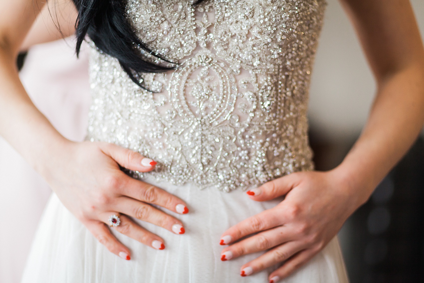 Sottero and Midgley dress whimsical village hall wedding Scotland 10