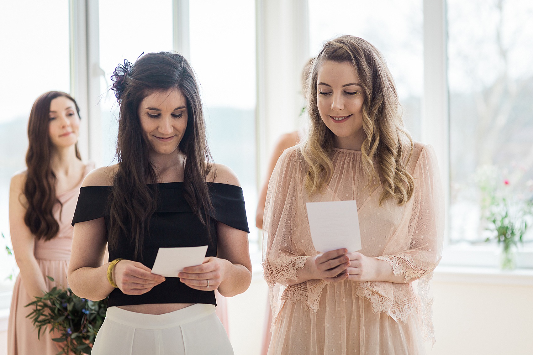 Sottero and Midgley dress whimsical village hall wedding Scotland  - A Humanist, Village Hall, Whimsical Wedding in Scotland with Fresh Oysters + Sottero & Midgley Bride