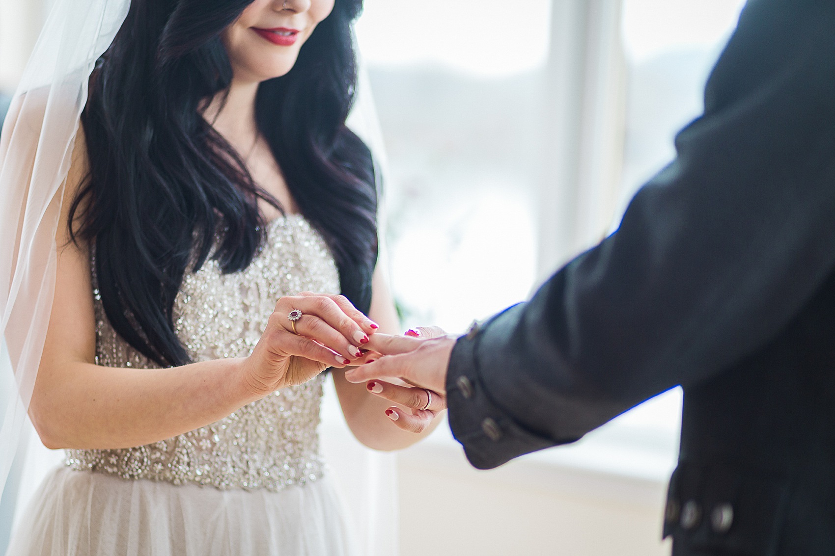 Sottero and Midgley dress whimsical village hall wedding Scotland 23