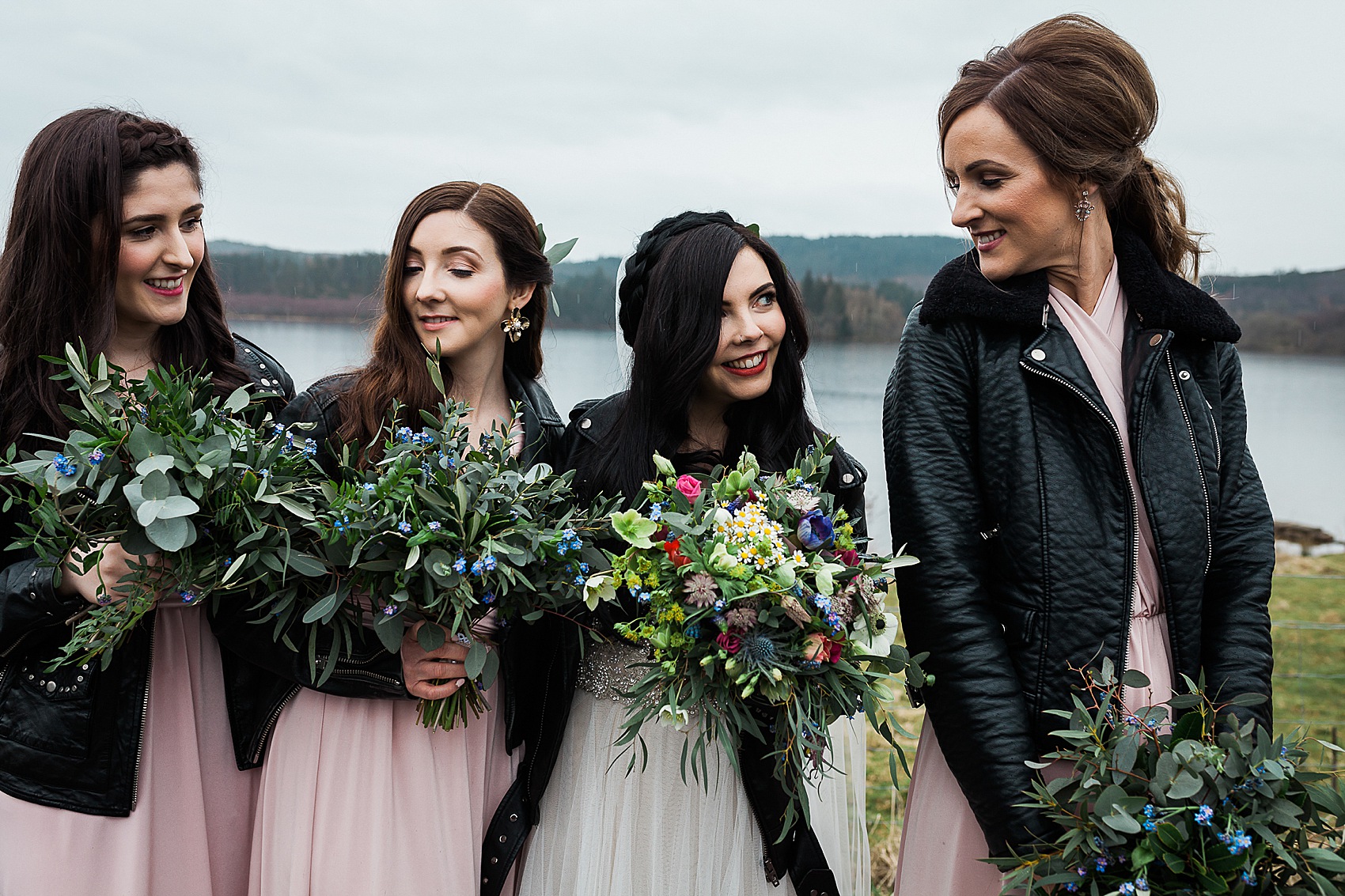 Sottero and Midgley dress whimsical village hall wedding Scotland 37