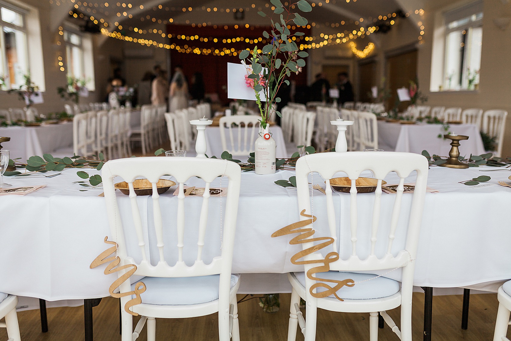 Sottero and Midgley dress whimsical village hall wedding Scotland 39