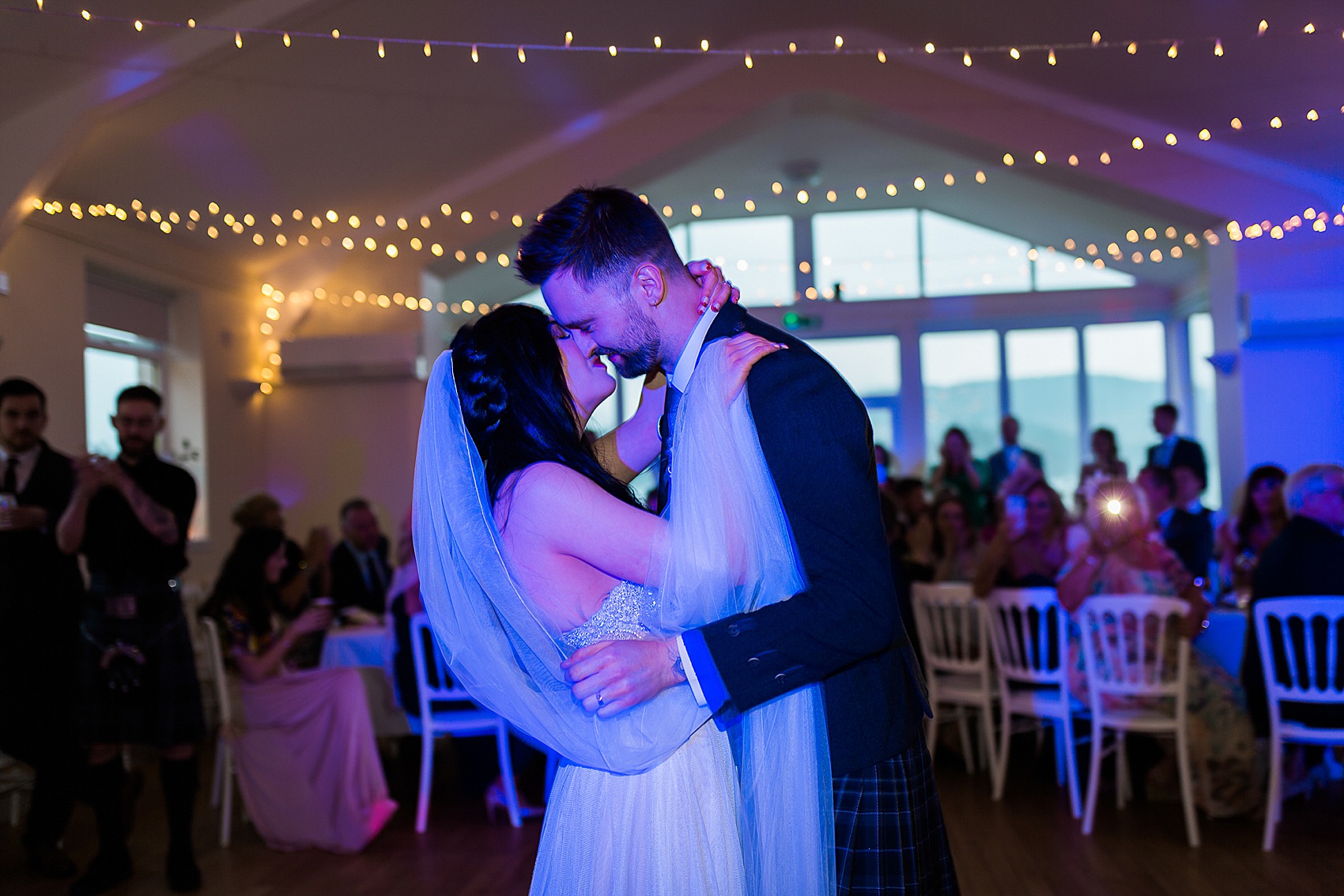 Sottero and Midgley dress whimsical village hall wedding Scotland  - A Humanist, Village Hall, Whimsical Wedding in Scotland with Fresh Oysters + Sottero & Midgley Bride