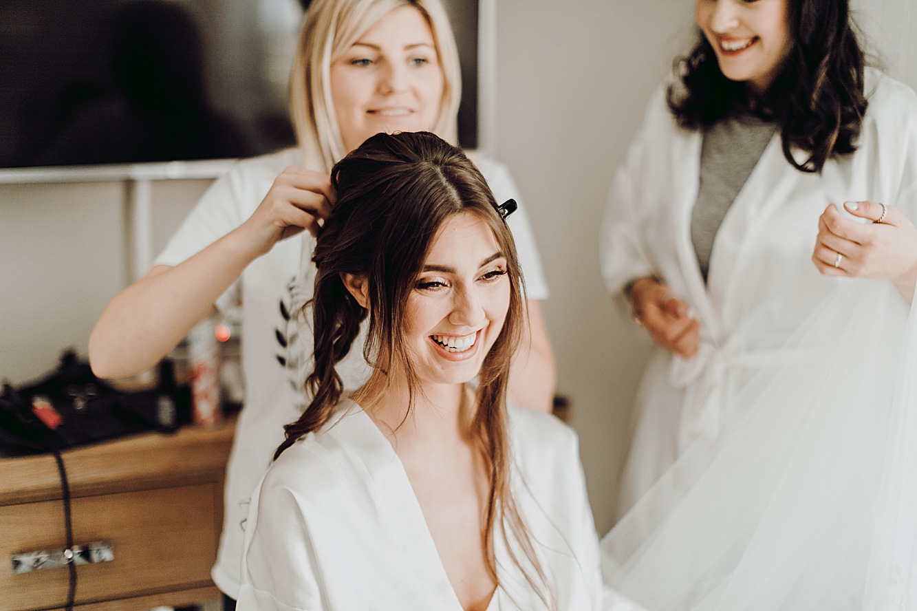 Stephanie Allin romantic Tithe Barn wedding Hampshire  - An Ethereal Stephanie Allin Dress and Veil for a Romantic, Black Tie Barn Wedding in Hampshire