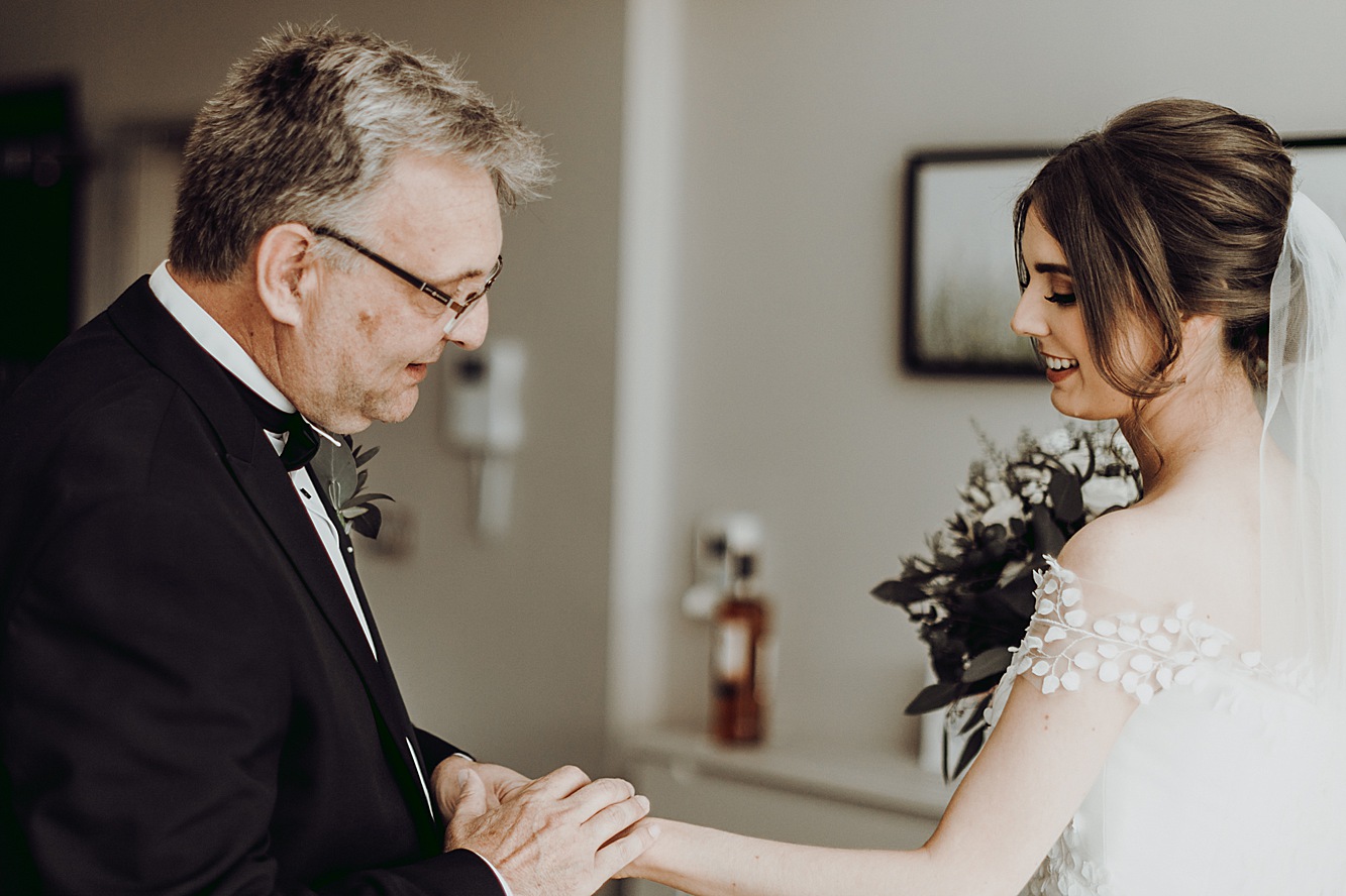 Stephanie Allin romantic Tithe Barn wedding Hampshire  - An Ethereal Stephanie Allin Dress and Veil for a Romantic, Black Tie Barn Wedding in Hampshire